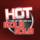 Hot 103.9/93.9 FM - WHXT logo