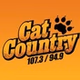 Cat Country 107.3 and 94.9 - KCIN logo