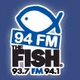 94 FM The Fish - WFFH logo
