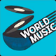 100FM רדיוס - World Music logo