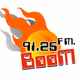 BOOM 91.25 FM logo