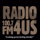 100.7 FM Radio 4US logo
