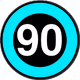 Only90 logo