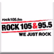 Rock 105 & 95.5 - WGFE logo