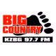 Big Country 97.7 - KZBG logo