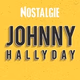 Nostalgie Belgique - Johnny Hallyday logo