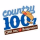 Country 100.7 - CJHK-FM logo