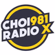 Radio X - CHOI-FM logo
