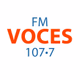FM Voces 107.7 logo