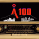 A 100 FM logo