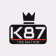 K87 The Nation logo
