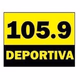 105.9 La Deportiva logo