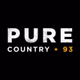 Pure Country 93 - CJBX-FM logo