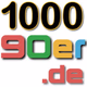1000 Webradios - 1000 90er logo
