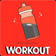 100FM רדיוס - Workout logo