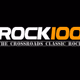 Rock 100 - WYDL logo
