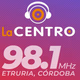 La Centro 98.1 MHz logo
