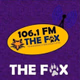 106.1 the Fox logo